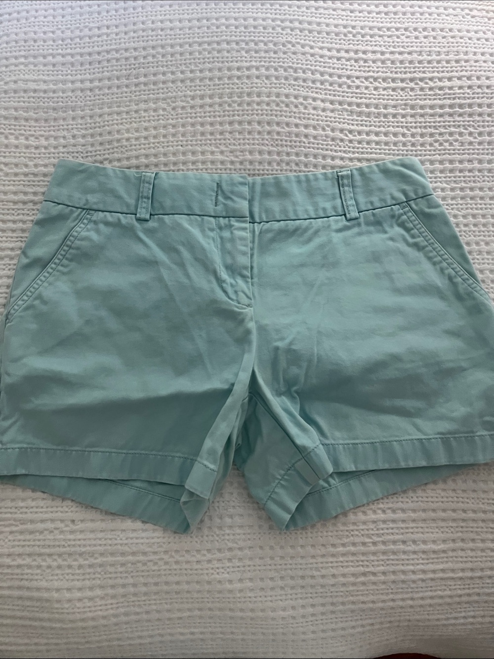 J. Crew Turquoise Chino Shorts